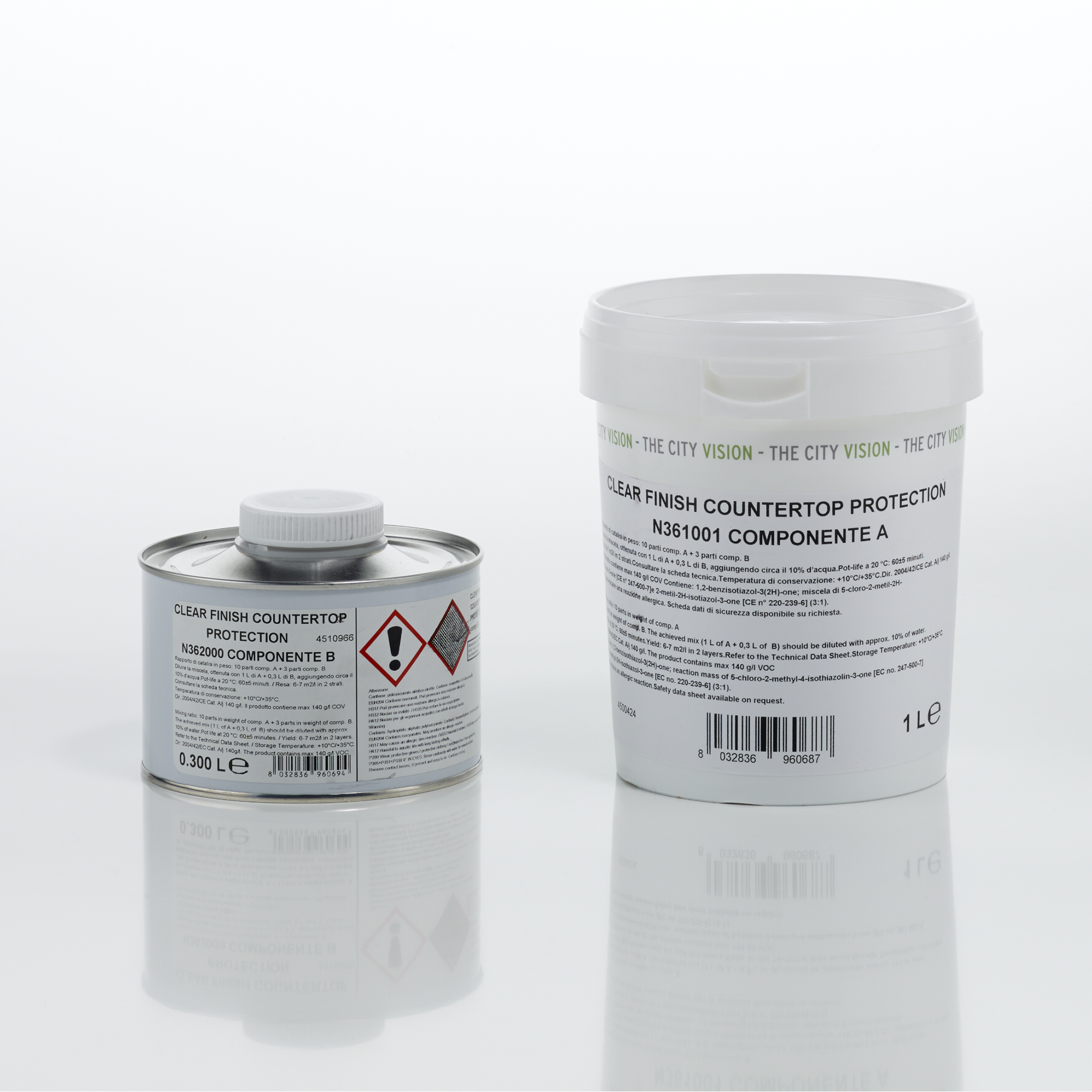 Wall2Floor - Countertop Protection - Satin A - 2.5L