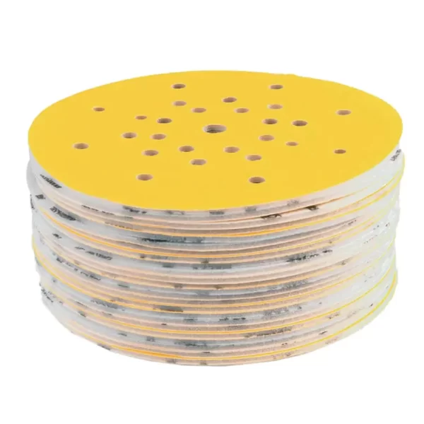 Mirka Yellow Abrasive Soft Grip 225mm 27H - 25 pack - Image 2