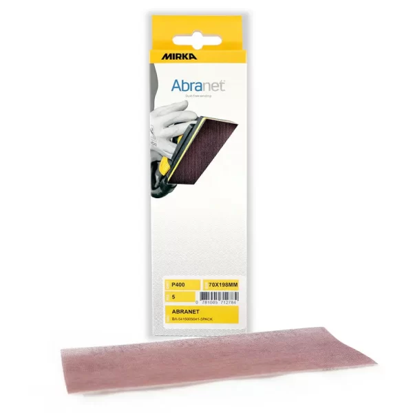 Mirka Abranet 70x198mm Abrasive Sheets - 5 pack