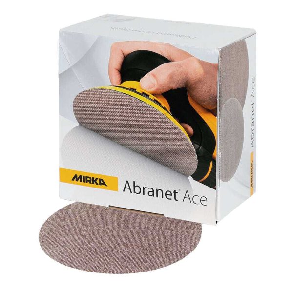 Mirka Abranet Discs - 150mm/6" - 50 pack - 100 Grit