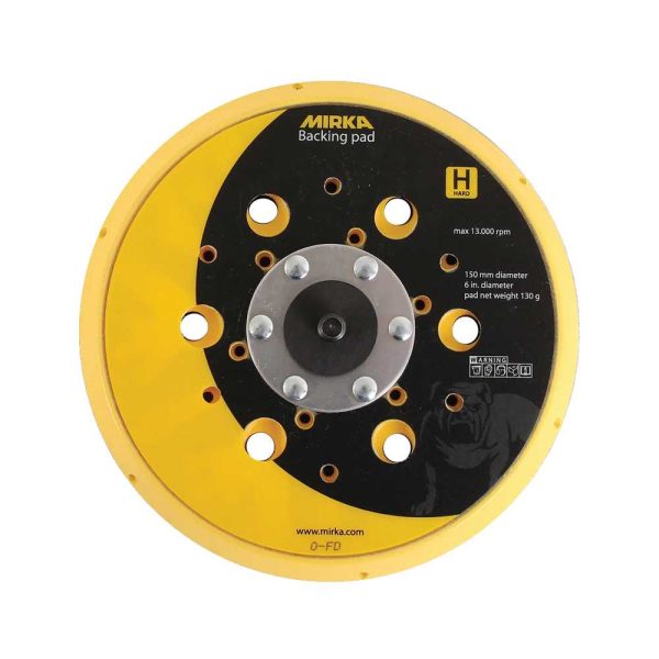 Mirka Backing Pad For Deros Sander 150Mm/6 Grip 48H - Hard
