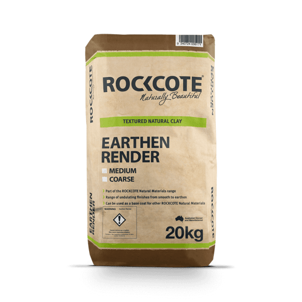 Rockcote Earthen Render Medium 20kg