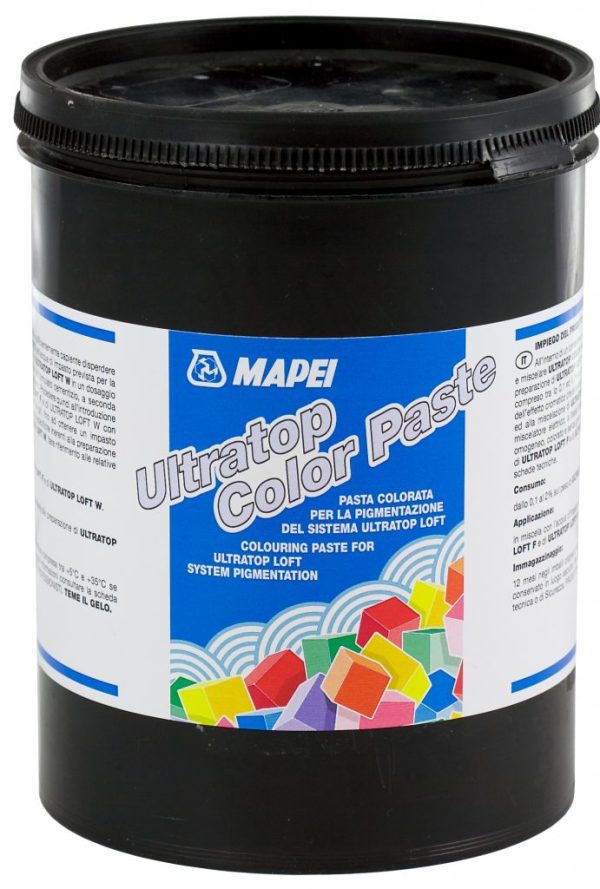 Mapei Ultratop Color Paste Black – 1kg Bucket