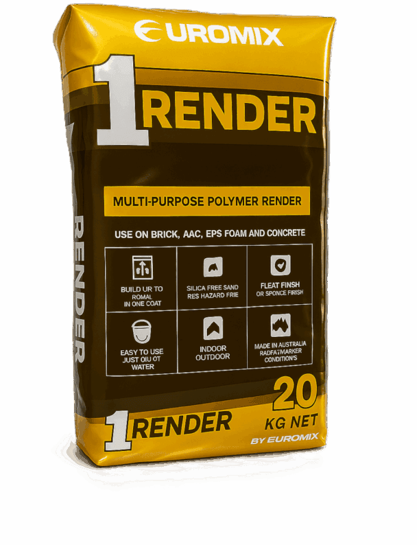 Euromix 1Render Acrylic Render 20KG Bag